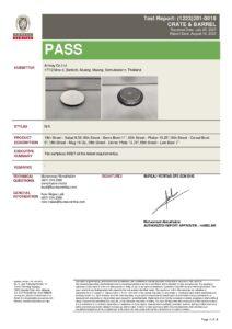 FDA Certificate